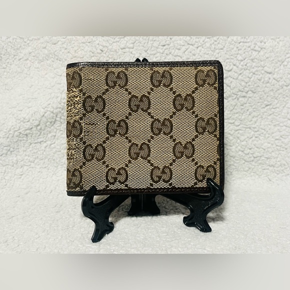 Gucci Canvas Monogram Bifold Wallet - Picture 5 of 12